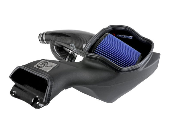 aFe 17-20 Ford F-150/Raptor Track Series Carbon Fiber Cold Air Intake System With Pro 5R Filters - Eastern Shore Retros