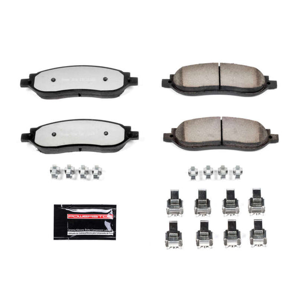 Power Stop 05-07 Ford F-250 Super Duty Rear Z36 Truck & Tow Brake Pads w/Hardware