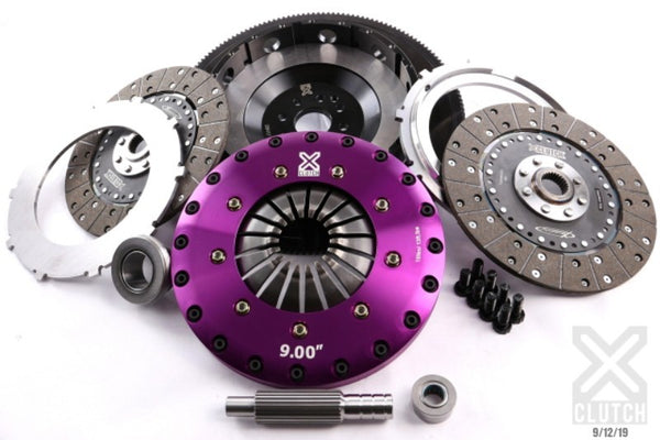 XClutch 96-04 Ford Mustang GT 4.6L 9in Twin Solid Organic Clutch Kit