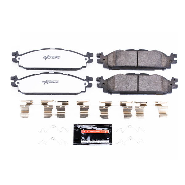 Power Stop 11-19 Ford Explorer Front Z36 Truck & Tow Brake Pads w/Hardware