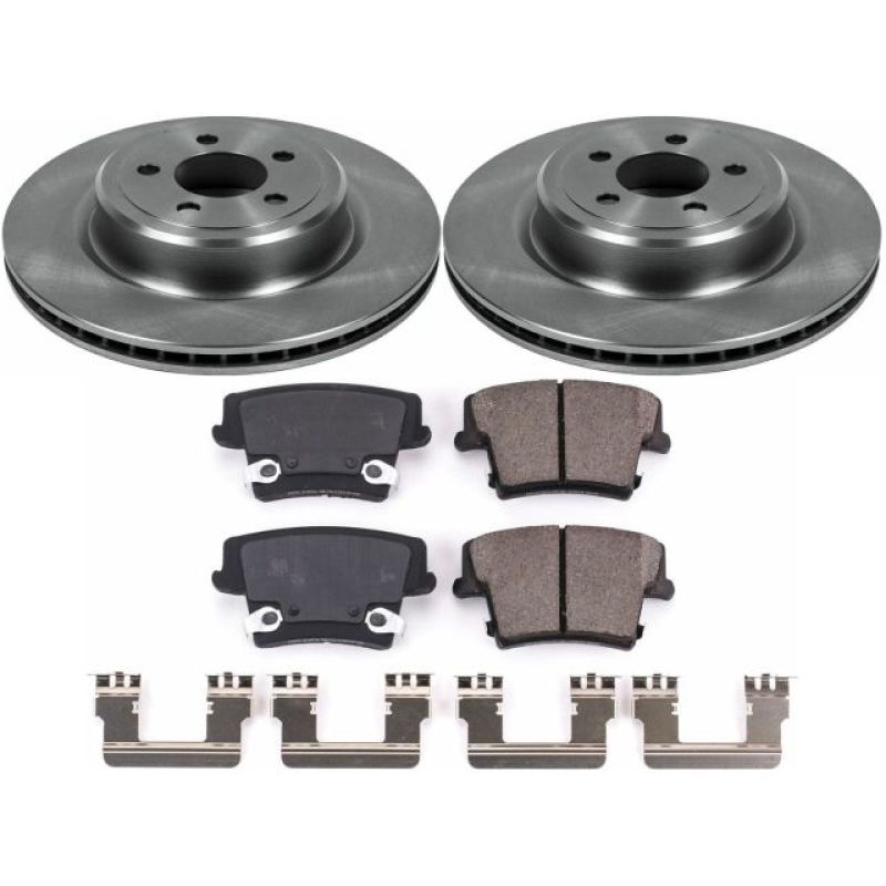 Power Stop 06-14 Dodge Charger Rear Autospecialty Brake Kit