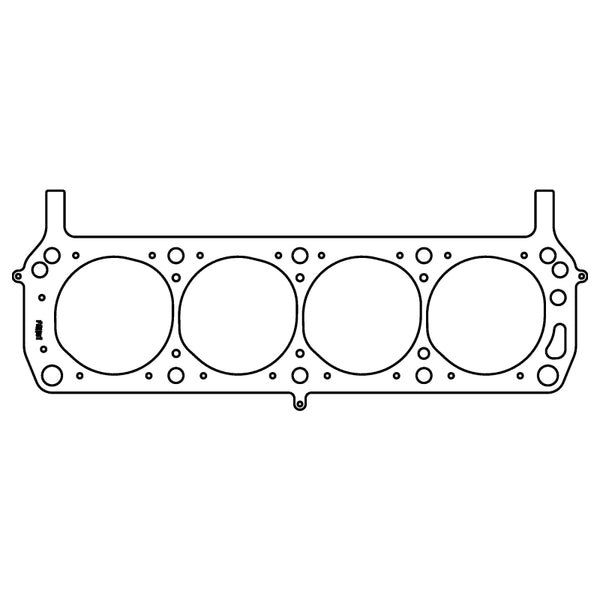 Cometic Ford 302/351W Windsor V8 .075in MLS Cylinder Head Gasket - 4.150in Bore - SVO/Yates - LHS