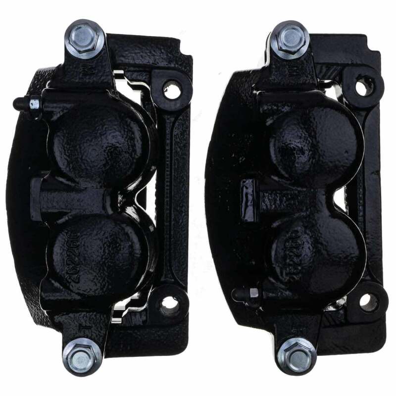 Power Stop 04-05 Ford F-150 Front Black Caliper - Pair w/Bracket