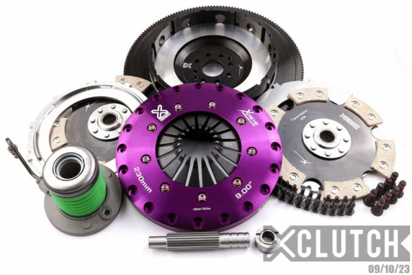 XClutch 11-14 Ford Mustang GT 5.0L 9in Twin Solid Ceramic Clutch Kit