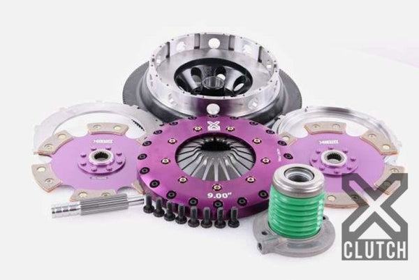 XClutch 18-24 Ford Mustang GT 5.0L 9in Twin Solid Ceramic Clutch Kit
