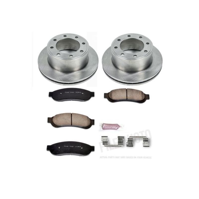 Power Stop 07-10 Ford F-250 Super Duty Rear Autospecialty Brake Kit