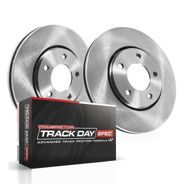 Power Stop 12-18 Ford Focus Rear Track Day SPEC Brake Kit