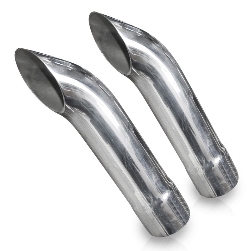 Stainless Works Extended Turn Down Tips- 3in ID Inlet 3in Body