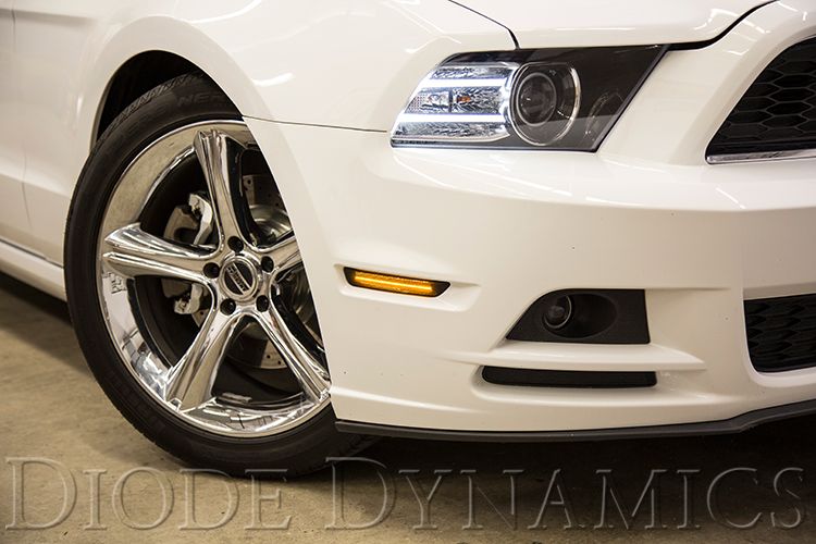 LED Sidemarkers for 2010-2014 Ford Mustang (set)