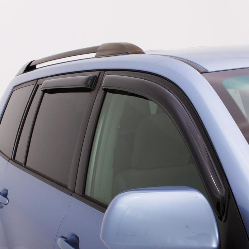 AVS 97-03 Ford F-150 Supercab Ventvisor Outside Mount Window Deflectors 4pc - Smoke