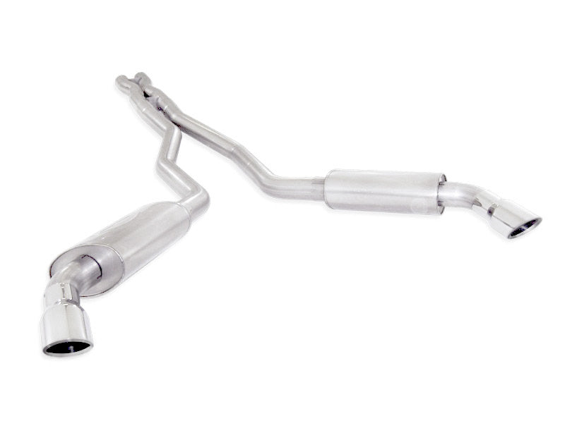Stainless Works 2010-15 Camaro 6.2L 3in Exhaust X-Pipe Chambered Turbo Mufflers Polished Tips