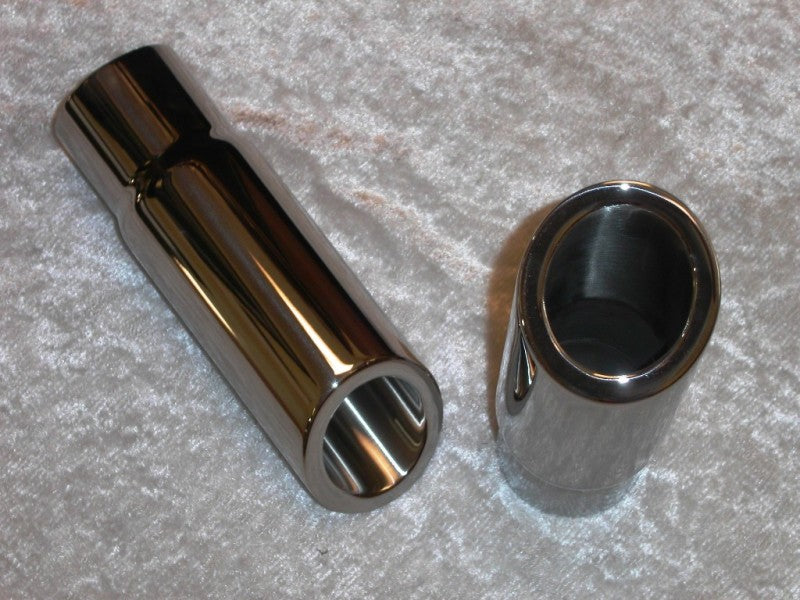 Stainless Works Double Wall 30 Deg Slash Cut Exhaust Tip 3in Body 2 1/2in ID