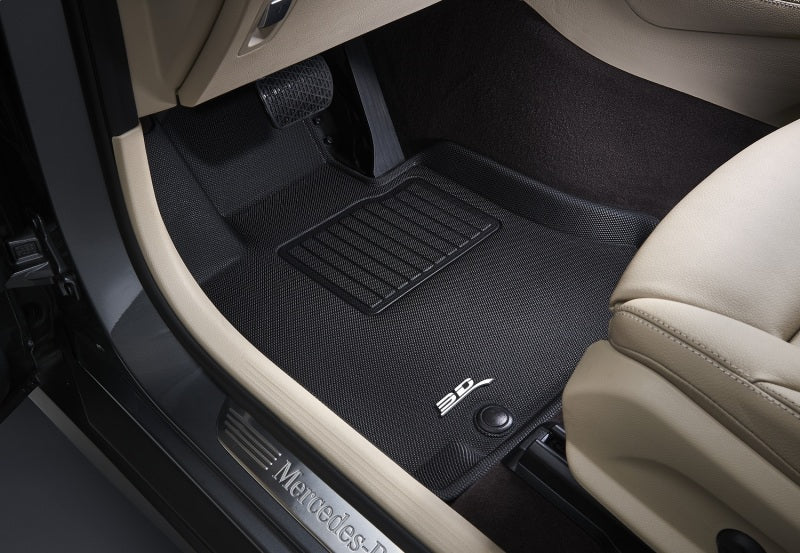 3D MAXpider 12-21 Dodge Charger AWD Kagu 1st Row Floormats - Black - Eastern Shore Retros