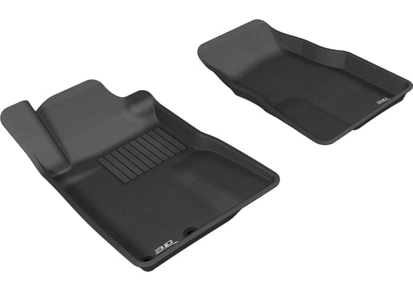 3D MAXpider 2005-2009 Ford Mustang Kagu 1st Row Floormat - Black - Eastern Shore Retros