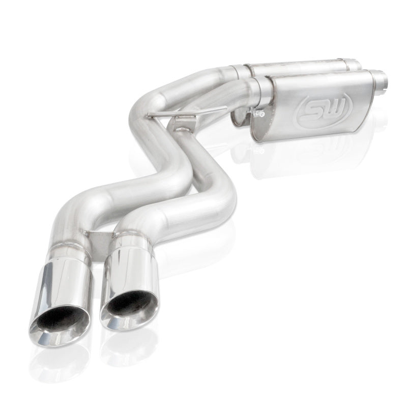 Stainless Works 2010-14 Ford Raptor Exhaust X-Pipe Turbo Resonator Front Passenger Rear Tire Exit