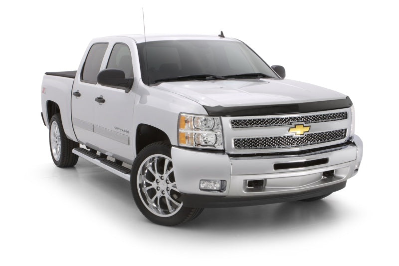 AVS 08-10 Ford F-250 Aeroskin Low Profile Acrylic Hood Shield - Smoke