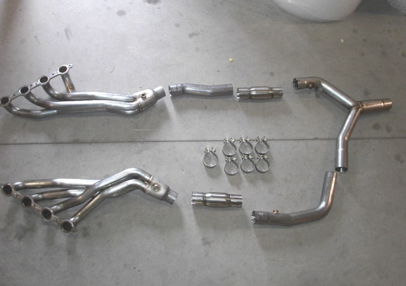 Stainless Works Chevy Camaro/Firebird 2001-2002 Headers Catted Y-Pipe