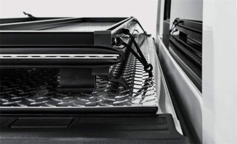 Access LOMAX Tri-Fold Cover Black Urethane Finish 15+ Chevrolet Colorado/GMC Canyon - 5ft Bed - Eastern Shore Retros