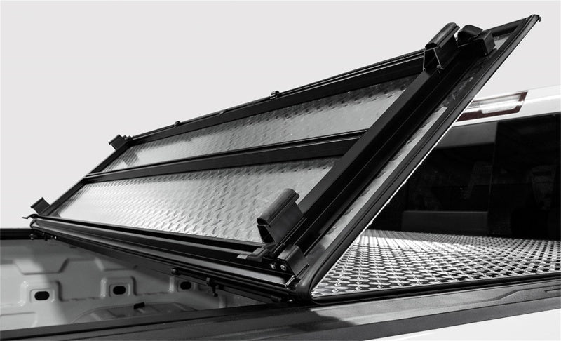 Access LOMAX Tri-Fold Cover Black Urethane Finish 15+ Chevrolet Colorado/GMC Canyon - 5ft Bed - Eastern Shore Retros