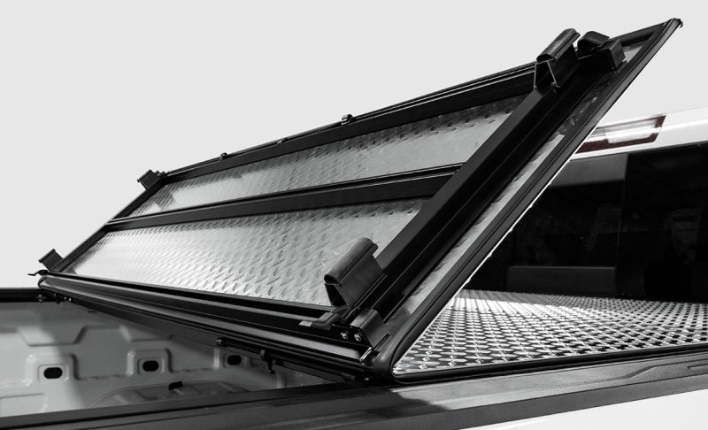 Access LOMAX Tri-Fold Cover Black Urethane Finish 15+ Chevrolet Colorado/GMC Canyon - 5ft Bed - Eastern Shore Retros