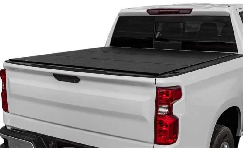 Access LOMAX Tri-Fold Cover Black Urethane Finish 20+ GM 2500/3500 - 6ft 8in Bed - Eastern Shore Retros