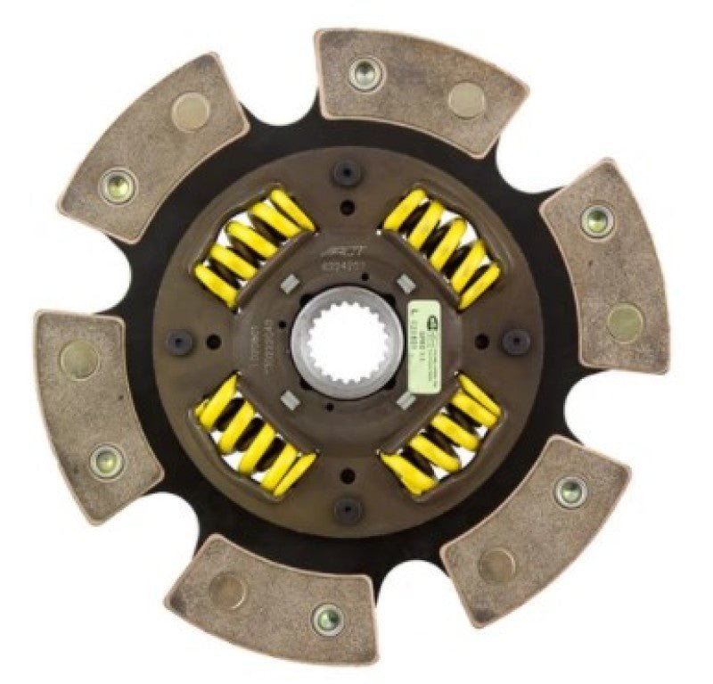 ACT 6 Pad Sprung Race Disc for LS Engine/Flywheel w/Nissan 350Z Trans/Input Shaft (S/O No Cancel) - Eastern Shore Retros
