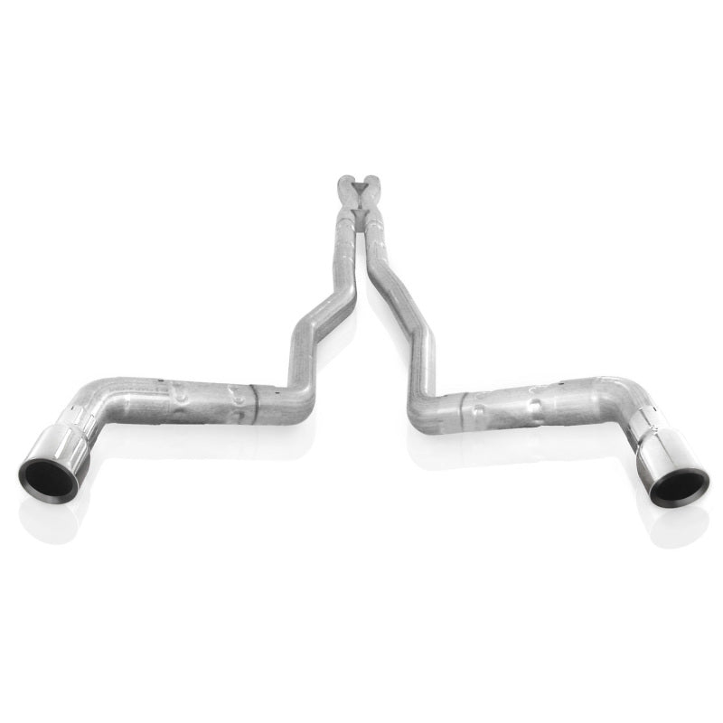 Stainless Works 10-15 Camaro 6.2L 3in Dual Chambered Catback System X-Pipe Performance Connect