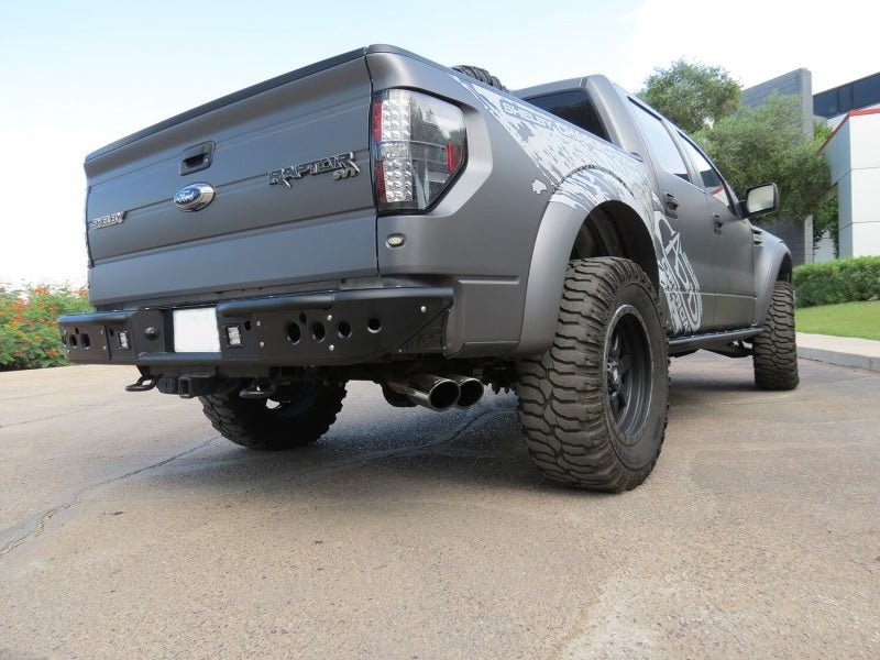 Addictive Desert Designs 10-14 Ford F-150 Raptor Venom Rear Bumper w/ Backup Sensor Cutouts - Eastern Shore Retros