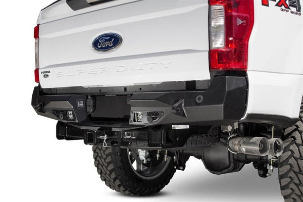 Addictive Desert Designs 17-18 Ford F-250 Raptor Stealth Fighter Rear Bumper w/ Backup Sensor Cutout - Eastern Shore Retros