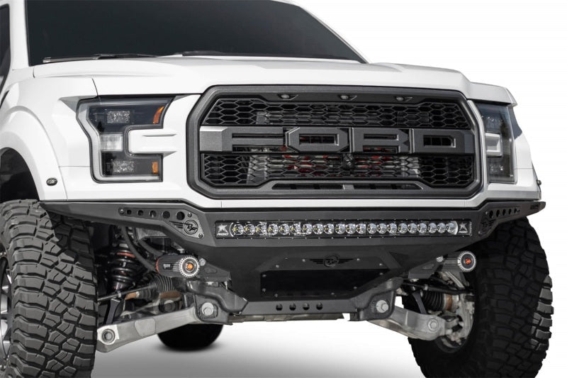 Addictive Desert Designs 17-20 Ford F-150 Raptor Rock Fighter Frame Cut Front Bumper - Eastern Shore Retros