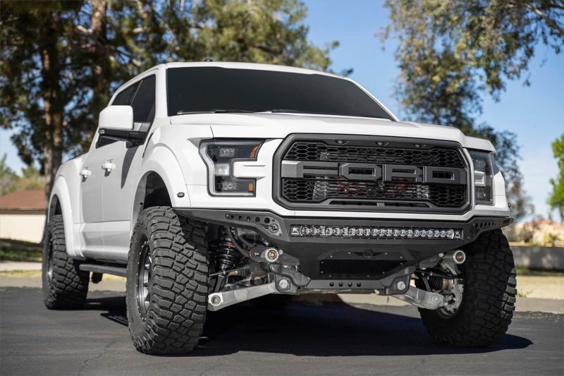 Addictive Desert Designs 17-20 Ford F-150 Raptor Rock Fighter Frame Cut Front Bumper - Eastern Shore Retros