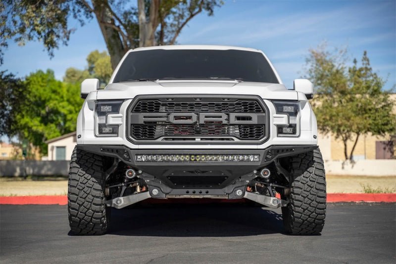 Addictive Desert Designs 17-20 Ford F-150 Raptor Rock Fighter Frame Cut Front Bumper - Eastern Shore Retros