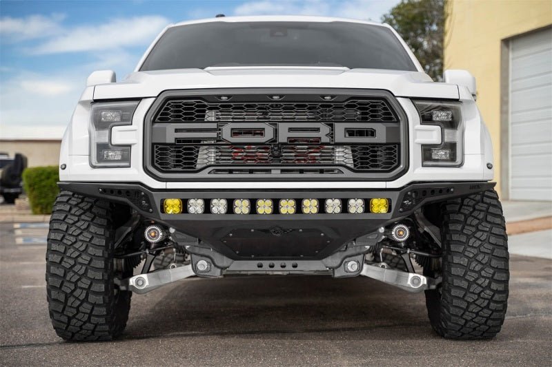 Addictive Desert Designs 17-20 Ford F-150 Raptor Rock Fighter Frame Cut Front Bumper - Eastern Shore Retros