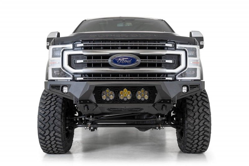 Addictive Desert Designs 17-20 Ford Super Duty Bomber Front Bumper w/ Mounts For 3 Baja Designs LP6s - Eastern Shore Retros