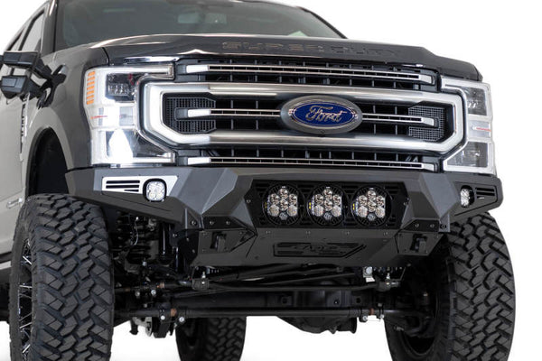 Addictive Desert Designs 17-20 Ford Super Duty Bomber Front Bumper w/ Mounts For 3 Baja Designs LP6s - Eastern Shore Retros