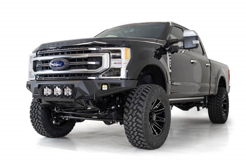 Addictive Desert Designs 17-20 Ford Super Duty Bomber Front Bumper w/ Mounts For 3 Baja Designs LP6s - Eastern Shore Retros