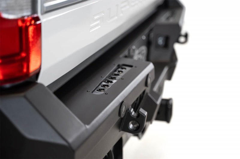 Addictive Desert Designs 17-20 Ford Super Duty Bomber HD Rear Bumper w/ Mounts For Cube Lights - Eastern Shore Retros