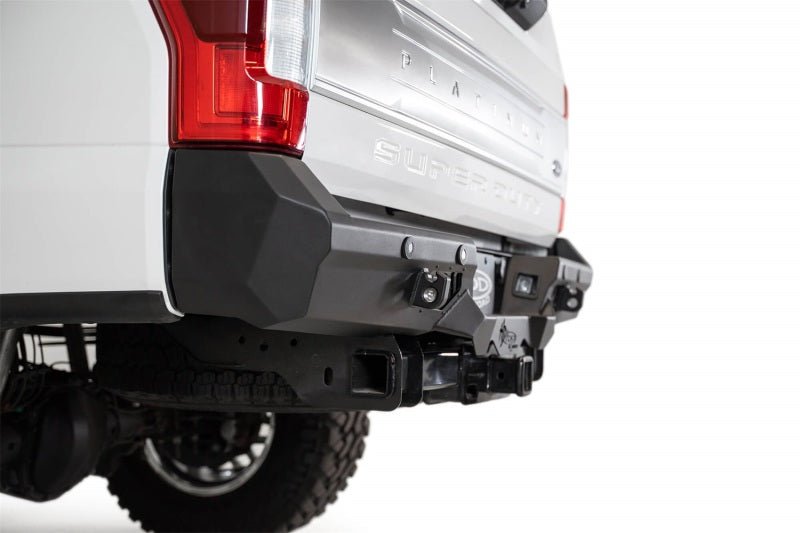 Addictive Desert Designs 17-20 Ford Super Duty Bomber HD Rear Bumper w/ Mounts For Cube Lights - Eastern Shore Retros