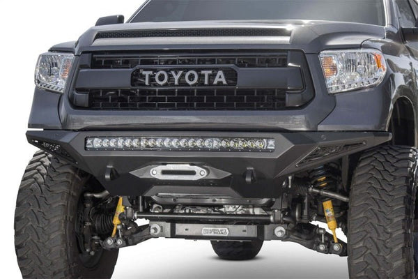 Addictive Desert Designs 2014+ Toyota Tundra Stealth Fighter Front Bumper w/Winch Mount & Sensors - Eastern Shore Retros