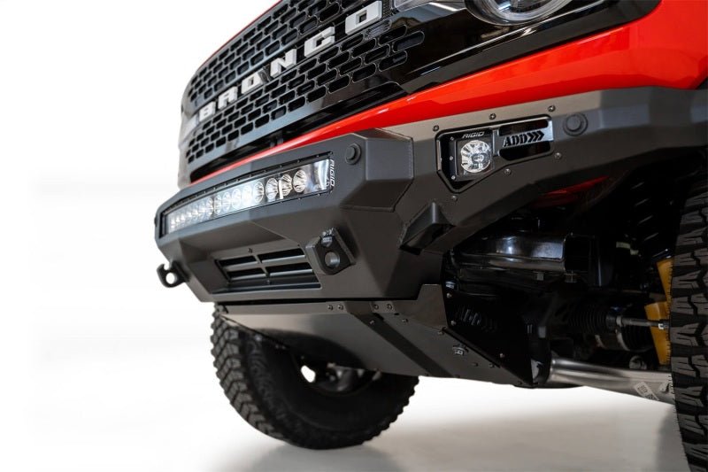 Addictive Desert Designs 2021+ Ford Bronco Stealth Fighter Front Bumper Skid Plate Kit - Eastern Shore Retros