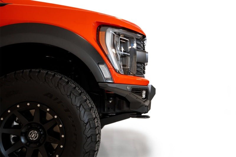 Addictive Desert Designs 2021+ Ford Raptor Bomber Front Bumper w/ 3 Baja Designs LP6 Light Mounts - Eastern Shore Retros