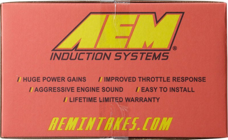 AEM 02-06 RSX Type S Red Short Ram Intake - Eastern Shore Retros