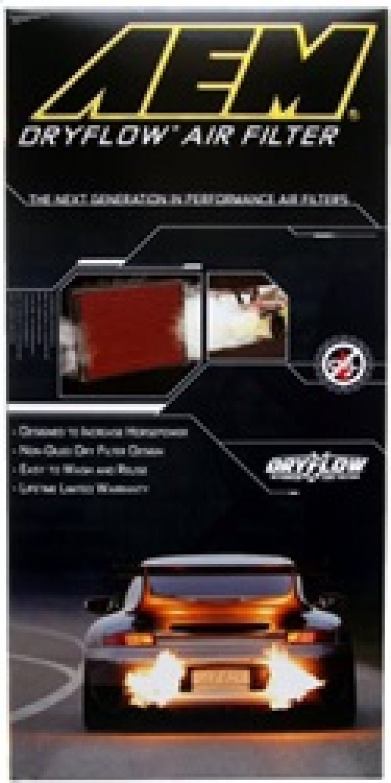 AEM 02-10 VW Touareg, 02-09 Porsche Cayenne Panel Filter - Eastern Shore Retros