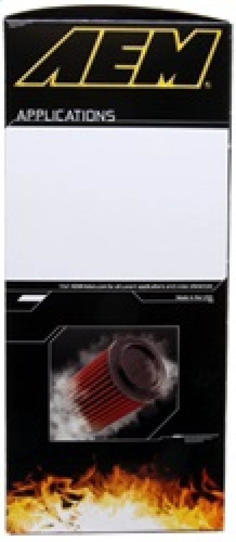 AEM 06-12 Chevrolet Corvette Z06 7.0L V8 / 08-12 Corvette 6.2L V8 Replacement DryFlow Air Filter - Eastern Shore Retros