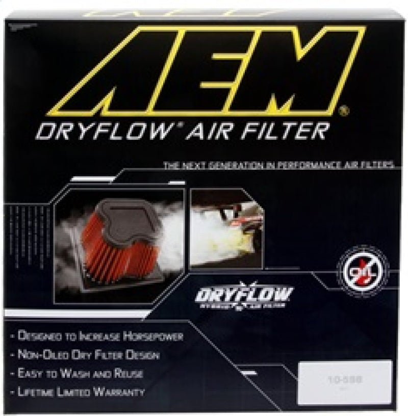 AEM 10 Dodge Ram 2500/3500 6.7L L6 DSL 11in L x 9.75in W x 6.5in H Replacement DryFlow Air Filter - Eastern Shore Retros