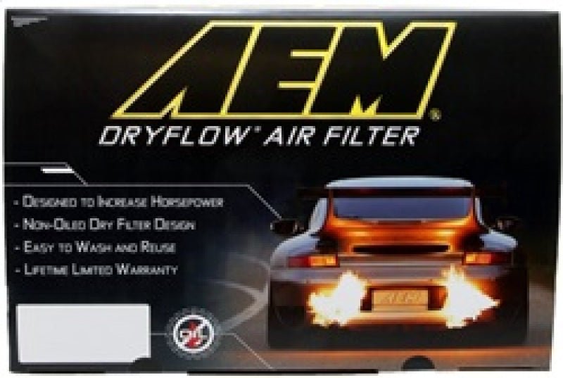 AEM 10 Dodge Ram 2500/3500 6.7L L6 DSL 11in L x 9.75in W x 6.5in H Replacement DryFlow Air Filter - Eastern Shore Retros