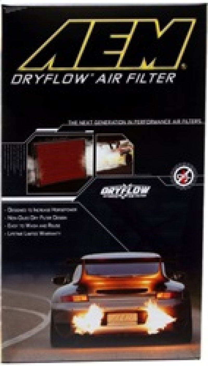 AEM 12-14 Mazda 3/6/CX-5 10.75in O/S L x 7.125in O/S W x 1.625in H DryFlow Panel Air Filter - Eastern Shore Retros
