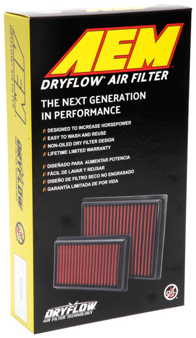 AEM 12-20 Toyota 86/GT86 2.0L DryFlow Air Filter - Eastern Shore Retros