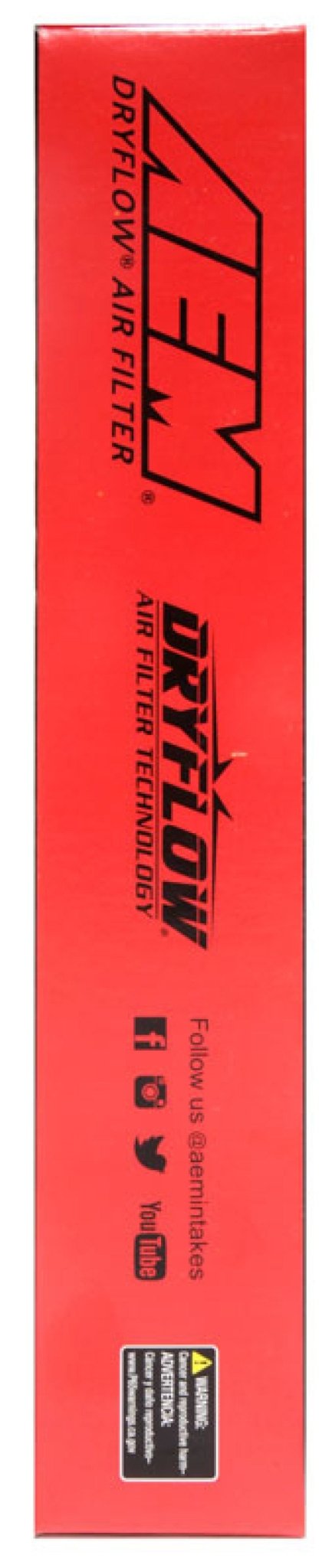 AEM 12-20 Toyota 86/GT86 2.0L DryFlow Air Filter - Eastern Shore Retros
