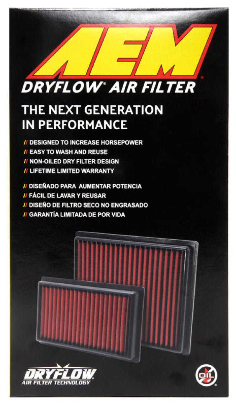 AEM 12-20 Toyota 86/GT86 2.0L DryFlow Air Filter - Eastern Shore Retros